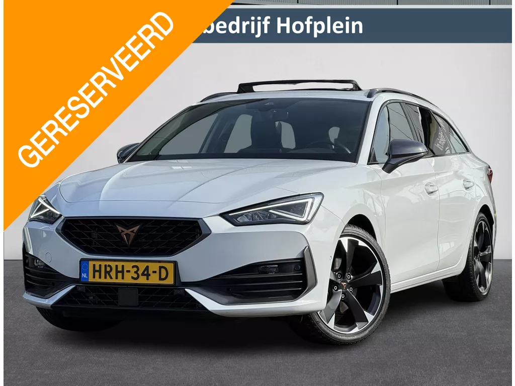 CUPRA Leon Sportstourer 1.5 eTSI Automaat Business Edition  | Panorama Schuifdak | Navigatie | Climate Control | LED Verlichting | 18"Lmv | Camera | Keyless Go | Apple Carplay/Android Auto  ( Vestiging - Vianen )