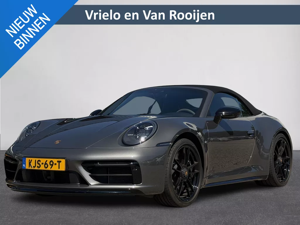 Porsche 911 Cabrio 3.0 Carrera 4 GTS Burmester | Lift | Sportchrono | Matrix-LED | 360 | Memory | Sport-Design ( Vestiging - Nieuwegein )