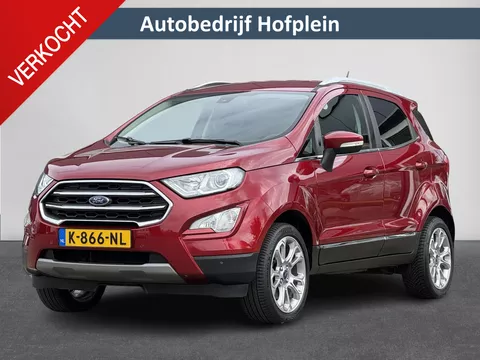 Ford EcoSport 1.0 EcoBoost Titanium Airco-Ecc | Navigatie | El-Ramen | Camera | LM-Velgen | Stoel+ Stuurverw  | Voorruitverwarming ( Autobedrijf Hofplein Vianen Tel:0347-371248 )