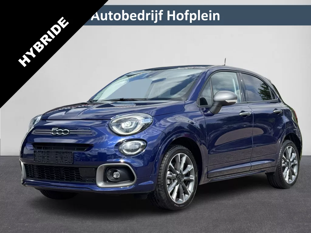 Fiat 500 X Cross 1.5 130pk Hybrid Automaat Sport |  &euro; 1.000 INRUILPREMIE | Climate Control | Navigatie | LED Verlichting | | Start/Stop Systeem | Parkeer Sensoren | 17&quot; LM-Velgen | Camera | Leer | Apple Carplay/Android Auto ( Vestiging - Vianen Tel: 0347-371238 )