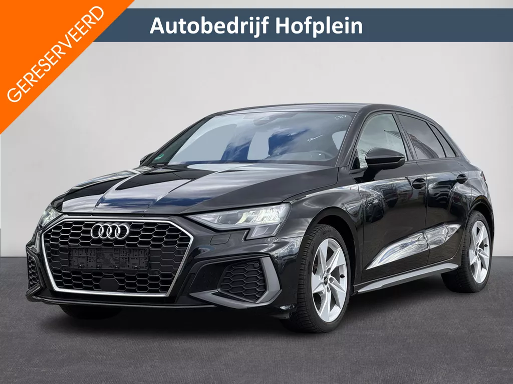 Audi A3 Sportback 30 TFSI S edition | Automaat | Audi connect Navigatie &amp; Infotainment plus | Automatische airco | LED Koplampen l LED Achterlichten, dynamische knipperlichten achter | volledig Digitaal Dashboard | Sportstoelen | 17 Lmv( Vestiging - Vianen )