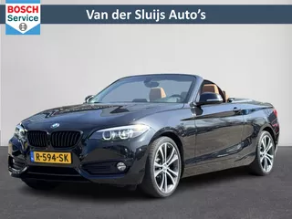 BMW 2-serie Cabrio 220i High Executive | Automaat | ACC | Cruise | Lederenstuurwiel | LM velgen | Navi | Voorstoelen verwarmd | ( Vestiging - Driebergen )