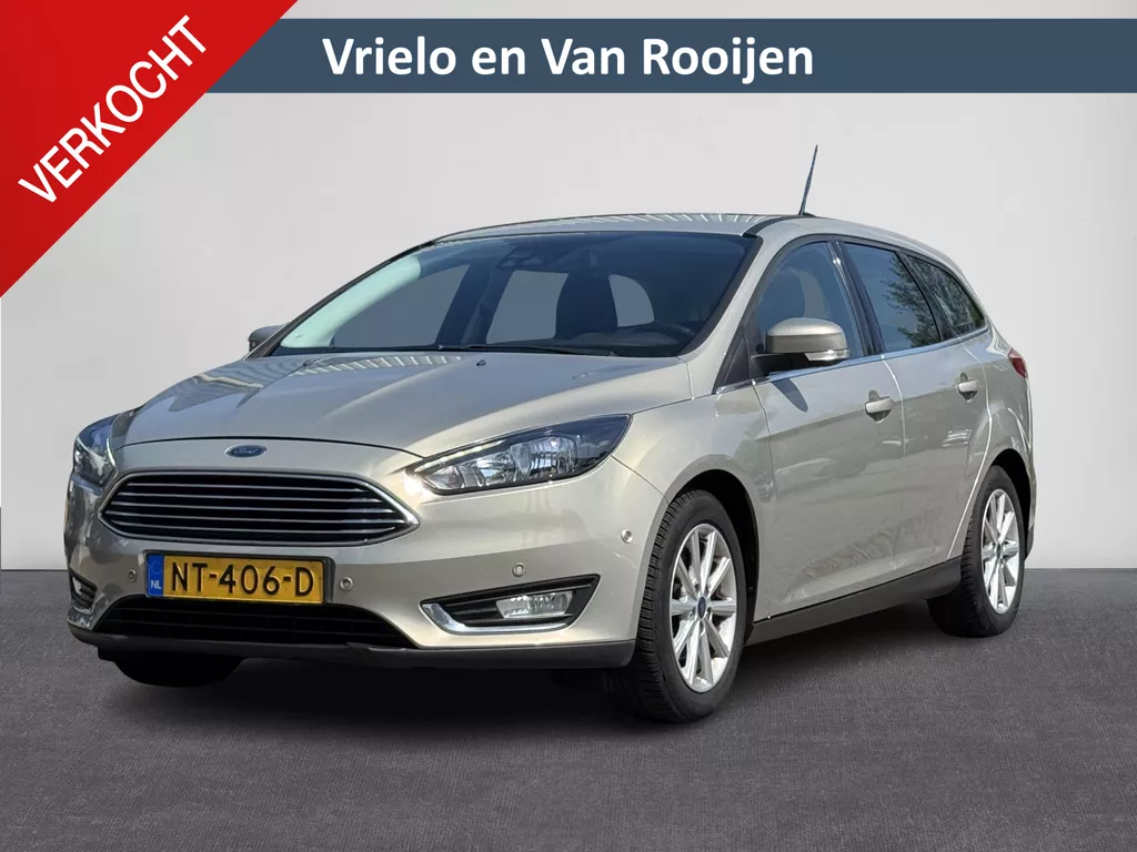 Ford Focus Wagon 1.5 TDCI Titanium | Airco| Leer-Pakket | Cruise | Verwarmde vooruit | LM velgen | ( Vestiging - Nieuwegein )