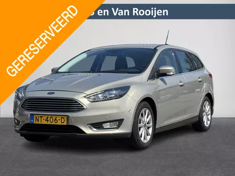 Ford Focus Wagon 1.5 TDCI Titanium | Airco| Leer-Pakket | Cruise | Verwarmde vooruit | LM velgen | ( Vestiging - Nieuwegein )