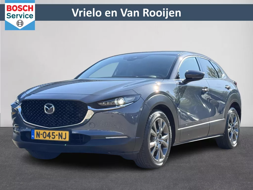 Mazda CX-30 2.0 e-SkyActiv-X M Hybrid Luxury BOSE | Stoel/Stuur verwarming | Elektrisch bedienbare achterklep | ACC | Navi ( Vestiging - Nieuwegein )