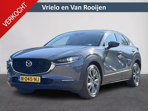 Mazda CX-30 2.0 e-SkyActiv-X M Hybrid Luxury BOSE | Stoel/Stuur verwarming | Elektrisch bedienbare achterklep | Airco | Navi ( Vestiging - Nieuwegein )