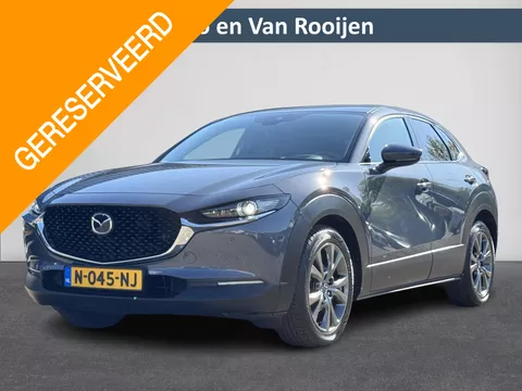 Mazda CX-30 2.0 e-SkyActiv-X M Hybrid Luxury BOSE | Stoel/Stuur verwarming | Elektrisch bedienbare achterklep | Airco | Navi ( Vestiging - Nieuwegein )