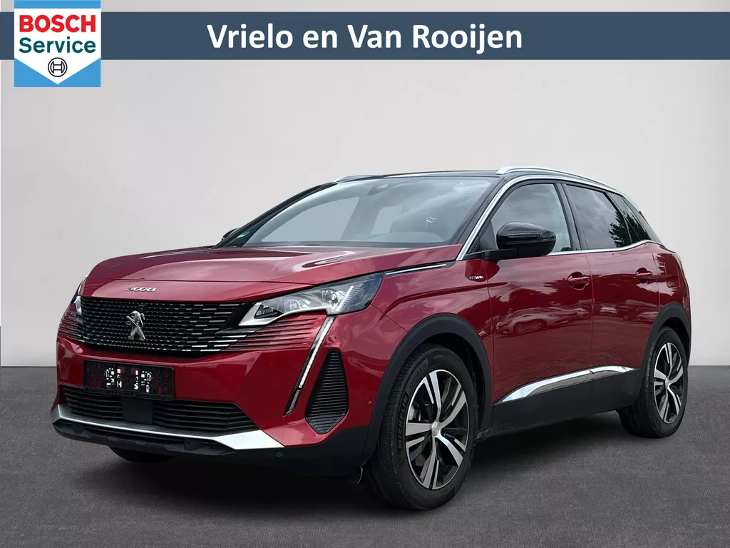 Peugeot 3008 1.6 HYbrid 225 GT Pano | Afneembare trekhaak | Stoelverw. | Navi | Camera | LED ( Vestiging - Nieuwegein )