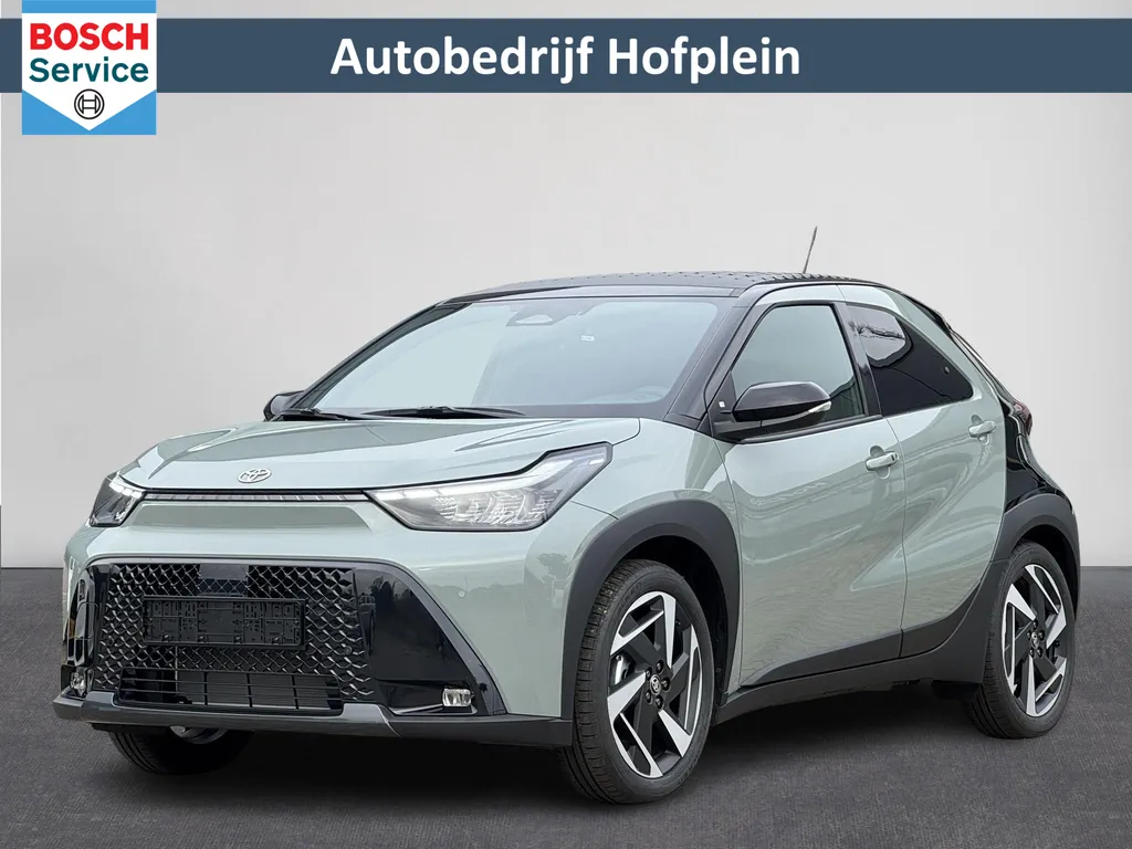 Toyota Aygo X Hybrid 115 envy JBL Audio | Nieuw!!| Elektrisch Softtop vouwdak | ACC | Clima | Stoelverwarming | JBL Audio | Camera| PDC voor+achter | LM-Velgen | Carplay | DAB | ( Vestiging - Vianen 0347-371248)